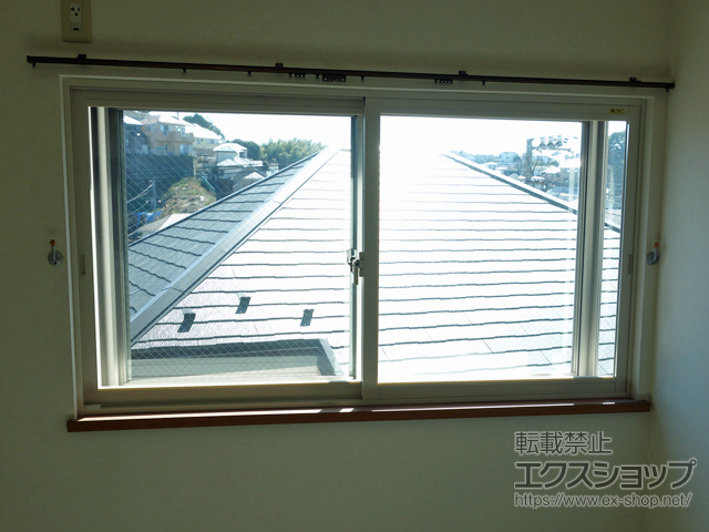 神奈川県横浜市のの二重窓（内窓） インプラス 引違い窓 2枚建 施工例