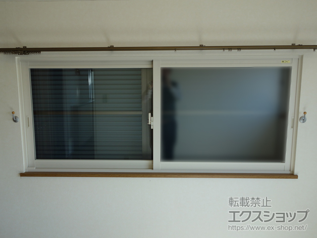 神奈川県横浜市のの二重窓（内窓） インプラス 引違い窓 2枚建 施工例