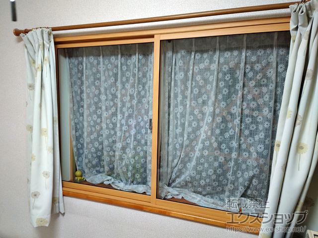 宮崎県東臼杵郡門川町のの二重窓（内窓） インプラス 引違い窓 2枚建 施工例