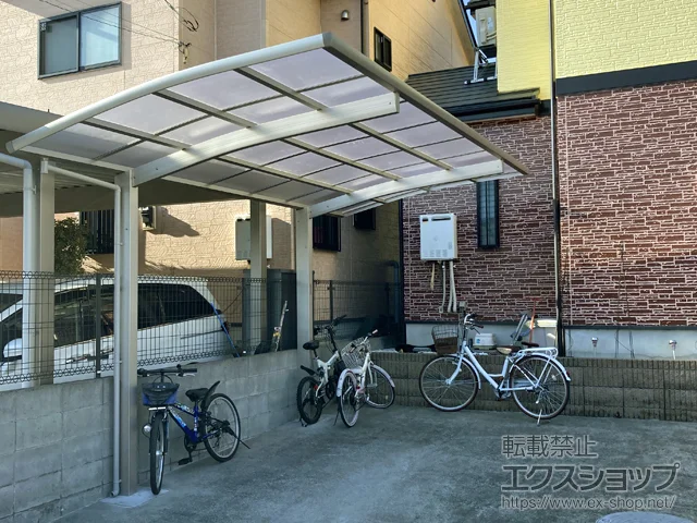 埼玉県熊谷市のYKKAPのカーポート レイナポートグラン　積雪～20cm対応 施工例