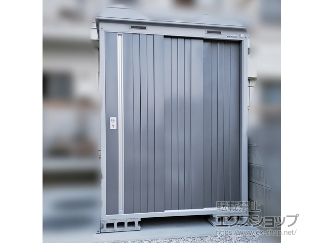 徳島県徳島市のの物置・屋外倉庫 ネクスタ 一般型 1530×2630×2075 NXN-41CS-PG 施工例