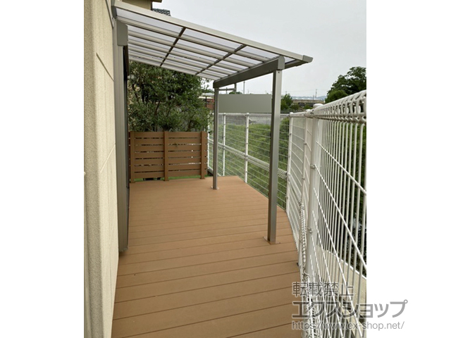 大阪府堺市ののウッドデッキ リウッドデッキ 200 施工例