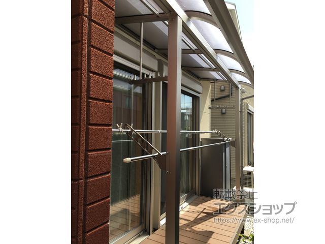 愛知県名古屋市ののテラス屋根 ソラリア R型 テラスタイプ 単体 積雪〜20cm対応 施工例