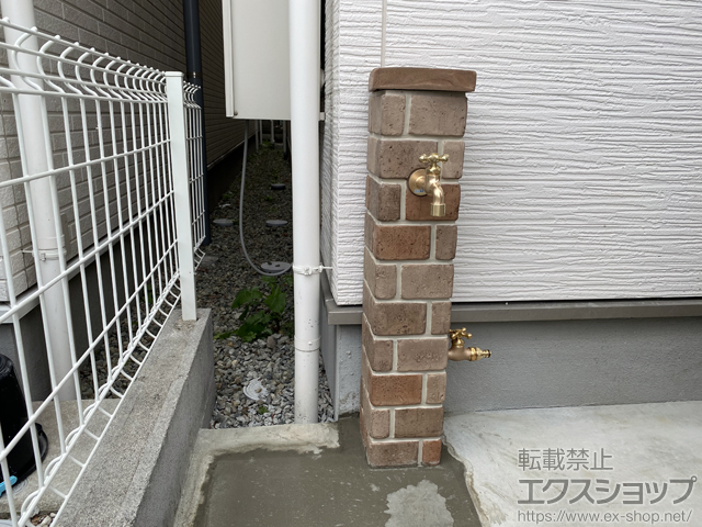兵庫県尼崎市のの立水栓・ガーデンシンク ネオキャスティ＃01 施工例