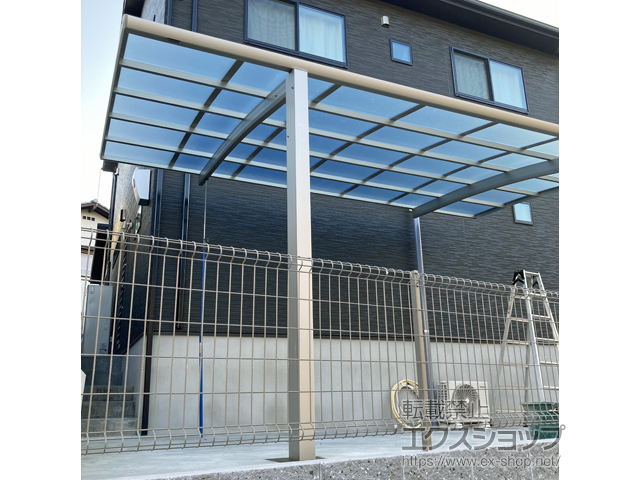 大阪府高槻市ののカーポート レイナポートグラン 積雪〜20cm対応 施工例