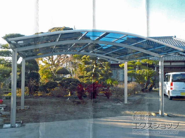 千葉県茂原市のValue Selectのカーポート プレシオスポート ワイド 積雪～20cm対応 施工例