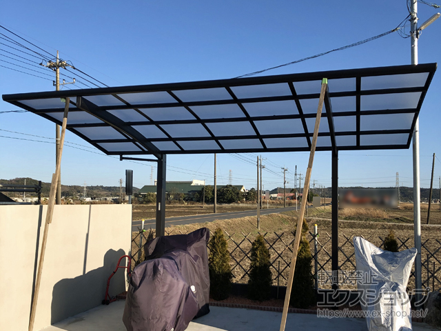 千葉県袖ケ浦市ののカーポート レイナポートグラン　積雪〜20cm対応 施工例