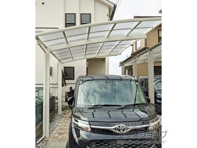 兵庫県姫路市ののカーポート レイナポートグラン　積雪〜20cm対応 施工例