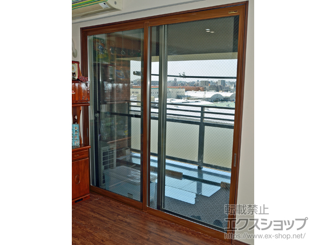 大阪府茨木市のの二重窓（内窓） プラマードU 引違い窓 2枚建 施工例