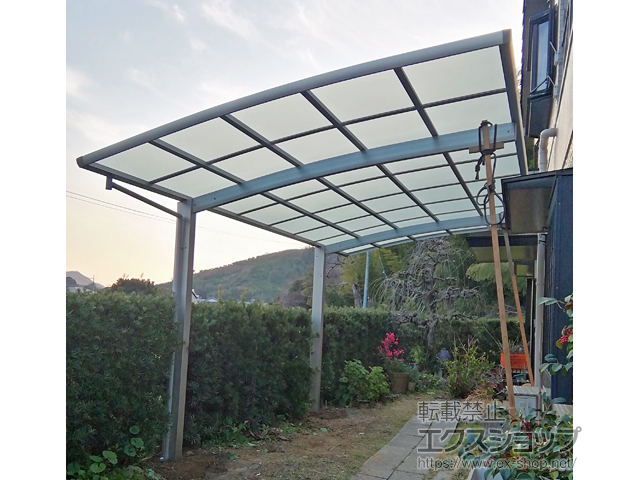 愛媛県八幡浜市ののカーポート レイナポートグラン　積雪〜20cm対応 施工例