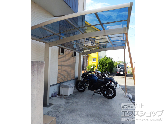 福岡県三潴郡大木町ののカーポート プレシオスポート 積雪〜20cm対応 施工例