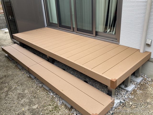 愛知県名古屋市ののウッドデッキ リウッドデッキ 200 施工例