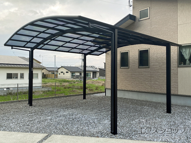 宮崎県宮崎市ののカーポート レイナツインポートグラン　積雪〜20cm対応 施工例