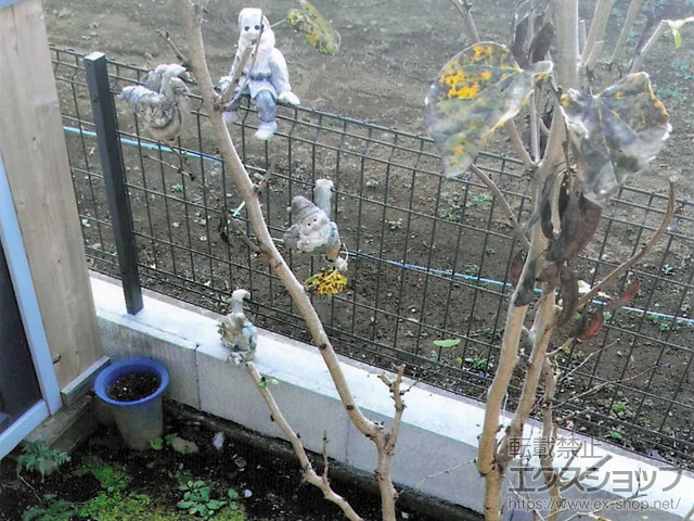 神奈川県秦野市ののフェンス・柵 ハイグリッドフェンスN8型 フリーポールタイプ 施工例