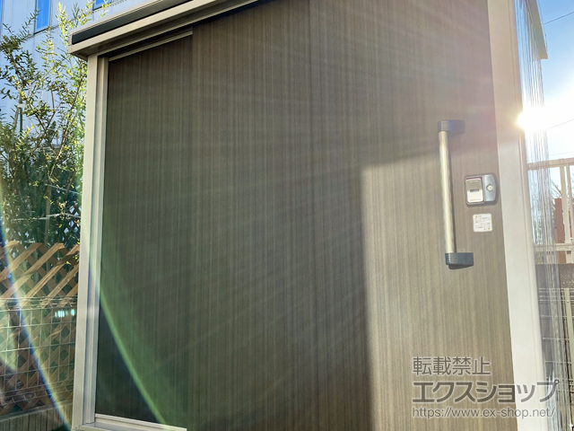 埼玉県坂戸市のの物置・屋外倉庫 エルモ 一般型 2220×1170×2121 LMD-2211-DW 施工例