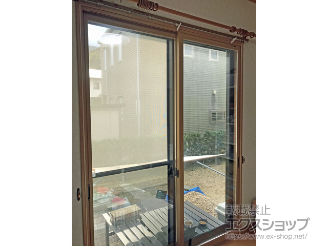 福岡県福岡市のの二重窓（内窓） プラマードU 引違い窓 2枚建 施工例