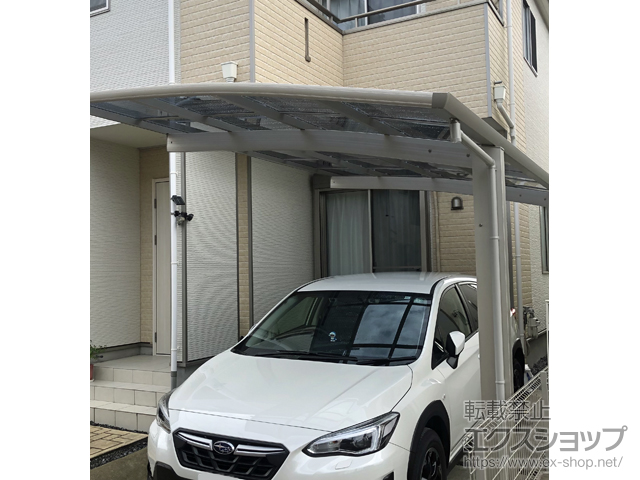 大阪府枚方市ののカーポート プレシオスポート 積雪〜20cm対応 施工例