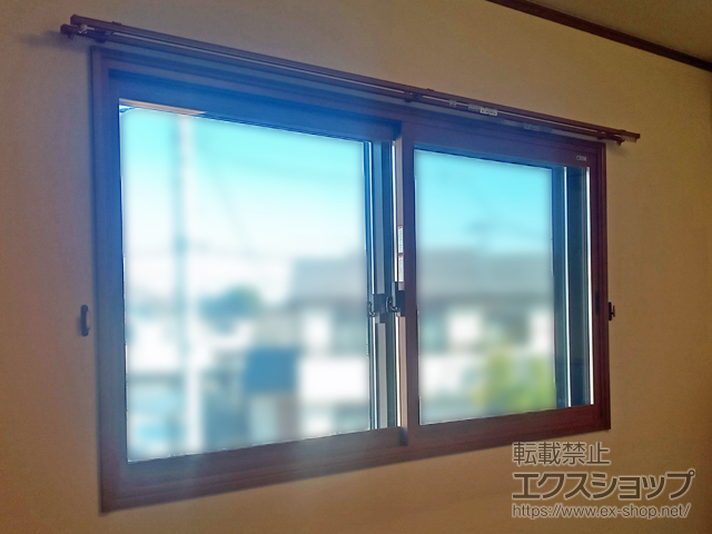 千葉県四街道市のの二重窓（内窓） インプラス  引違い窓 2枚建 施工例