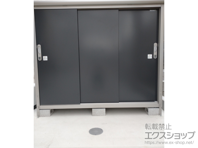 大阪府富田林市のの物置・屋外倉庫 エスモ 一般型 1797×650×1501 ESE-1806E-SM 施工例