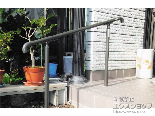 福岡県北九州市のの手すり グリップライン 歩行補助手すり トップビーム1段 施工例