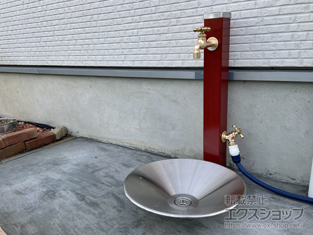 東京都八王子市のの立水栓・ガーデンシンク スプレ 施工例