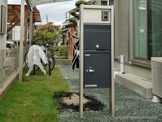 熊本県熊本市ののテラス屋根 ソラリア R型 テラスタイプ 単体 積雪〜20cm対応 施工例