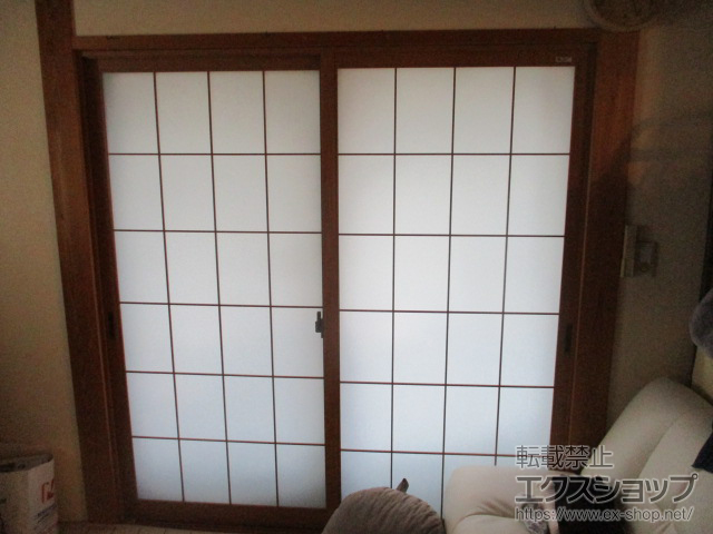 富山県富山市のの二重窓（内窓） インプラス 引違い窓 2枚建 施工例