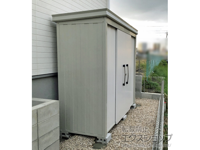 愛知県半田市のの物置・屋外倉庫 ガーデンハウス DM-Z2109 一般型 2123×923×2120 DM-Z2109-NW 施工例