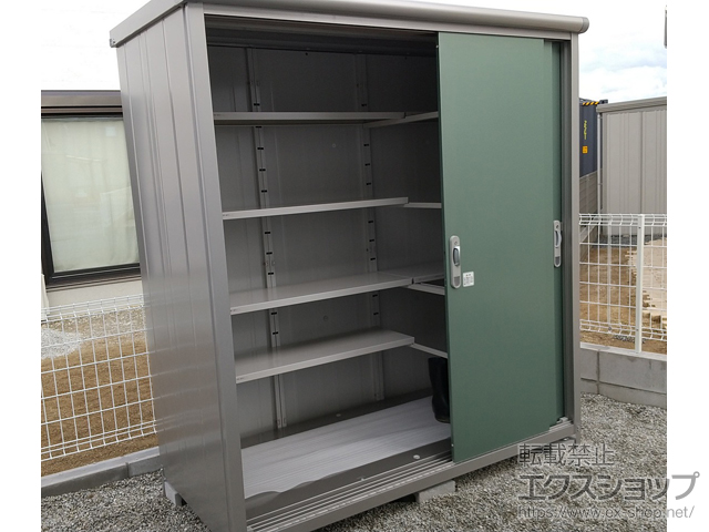和歌山県橋本市のの物置・屋外倉庫 エスモ 一般型 1797×900×1959 ESE-1809A-EG 施工例