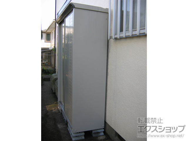 神奈川県横須賀市のの物置・屋外倉庫 グランプレステージジャンプ 1488×530×1900（GP-155AT） GP-155AT-MW 施工例