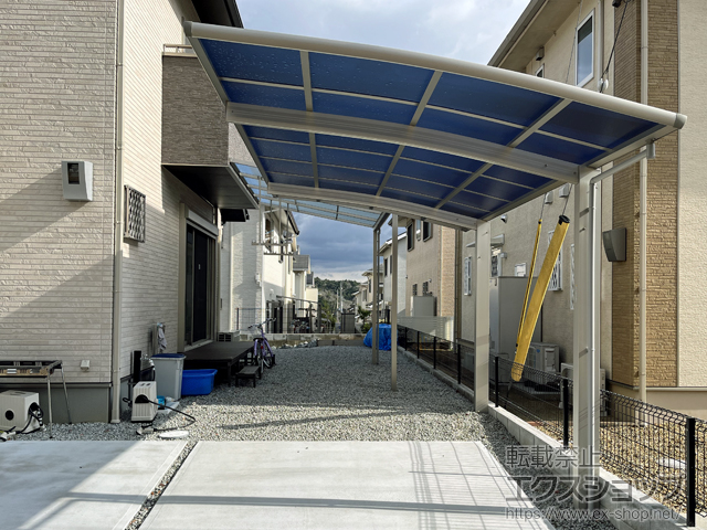 奈良県吉野郡大淀町ののカーポート レイナポートグラン　積雪〜20cm対応 施工例