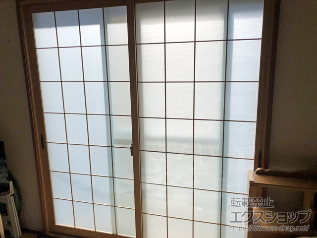 神奈川県横浜市のの二重窓（内窓） プラマードU 引違い窓 2枚建 施工例