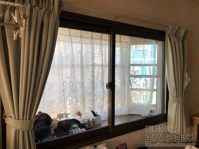 神奈川県横浜市のの二重窓（内窓） プラマードU 引違い窓 2枚建 施工例
