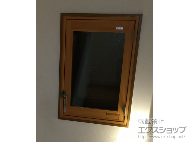 茨城県古河市のの二重窓（内窓） インプラス 開き窓 外観右吊元 施工例