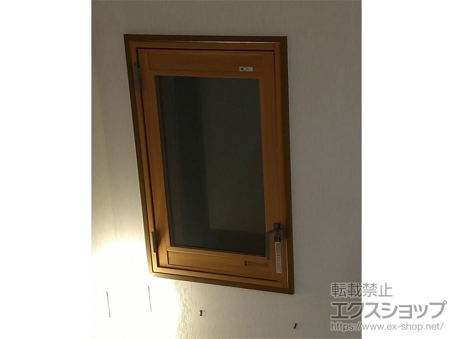 茨城県古河市のの二重窓（内窓） インプラス 開き窓 外観左吊元 施工例