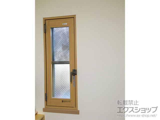 神奈川県相模原市のの二重窓（内窓） インプラス 開き窓 外観左吊元 施工例