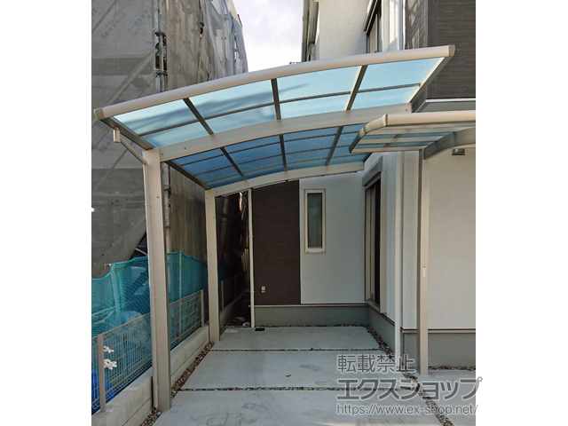 大阪府松原市ののカーポート レイナポートグラン　積雪〜20cm対応 施工例
