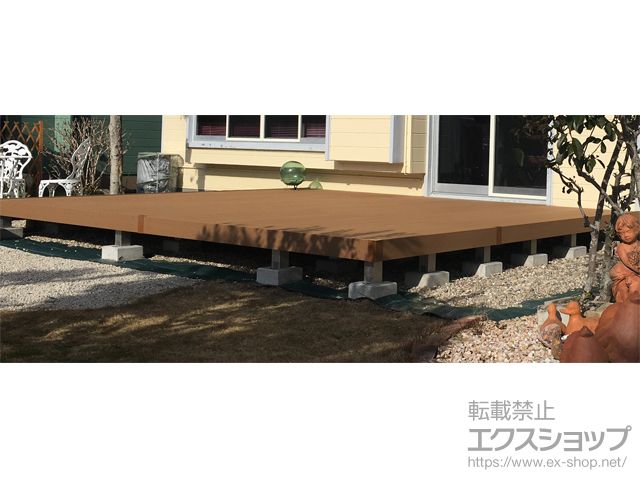 静岡県浜松市ののウッドデッキ リウッドデッキ 200 施工例