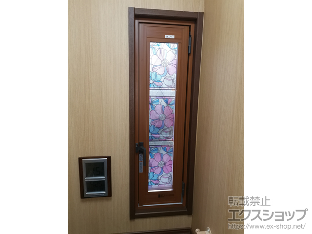 熊本県熊本市のの二重窓（内窓） インプラス 開き窓 外観左吊元 施工例