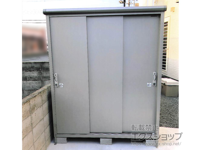 兵庫県明石市のの物置・屋外倉庫 エスモ 一般型 1650×750×1959　ESE-1607A-SS 施工例