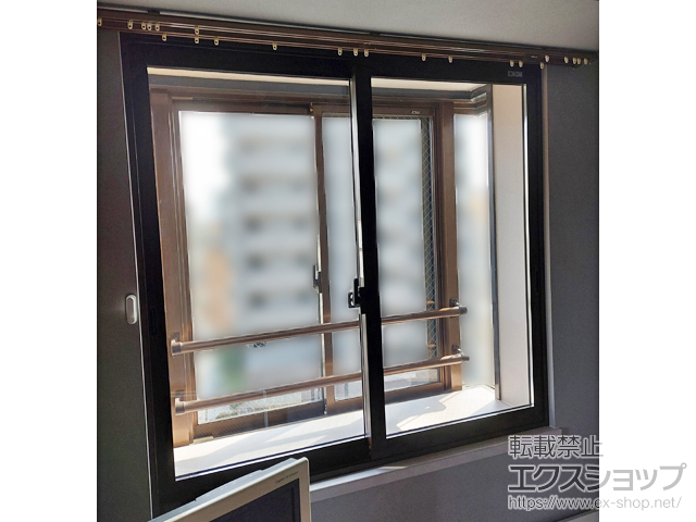 三重県四日市市のの二重窓（内窓） インプラス 引違い窓 2枚建 施工例