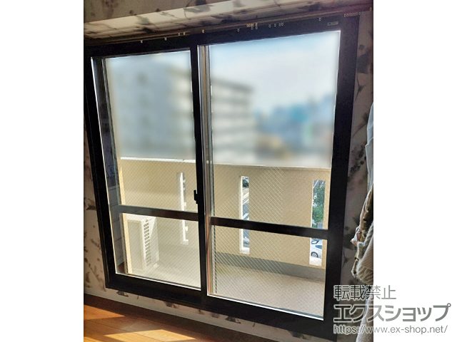 三重県四日市市のの二重窓（内窓） インプラス 引違い窓 2枚建 施工例