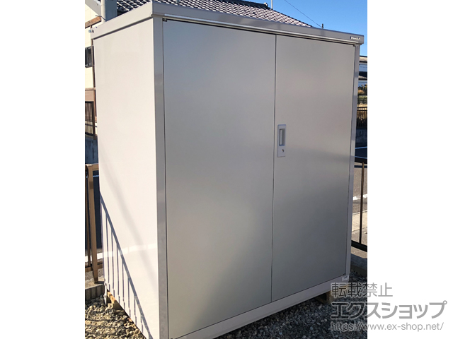 福島県相馬市のの物置・屋外倉庫 アイビーストッカー 1320×905×1603 BJX-139D-PS 施工例
