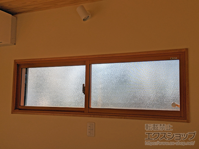 山梨県北杜市のの二重窓（内窓） インプラス 引違い窓 2枚建 施工例