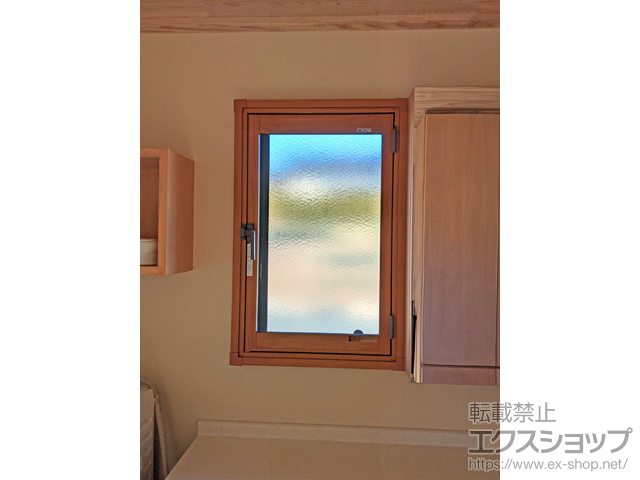 山梨県北杜市のの二重窓（内窓） ンプラス 開き窓 外観左吊元 施工例