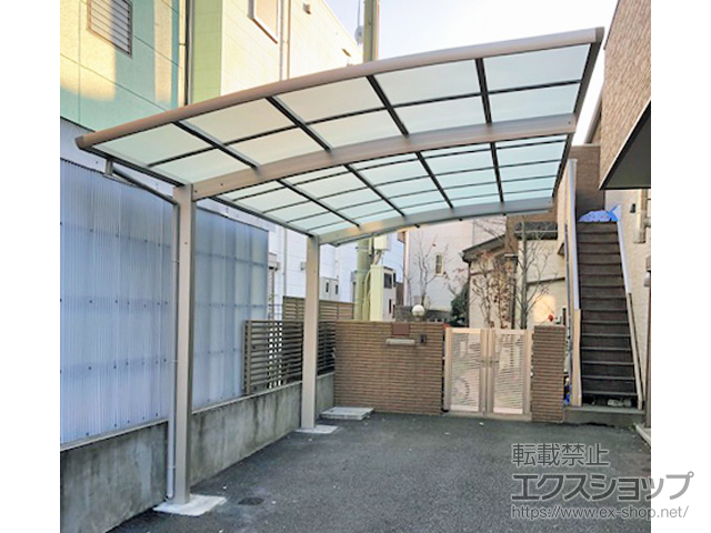 東京都葛飾区ののカーポート レイナポートグラン　積雪〜20cm対応 施工例