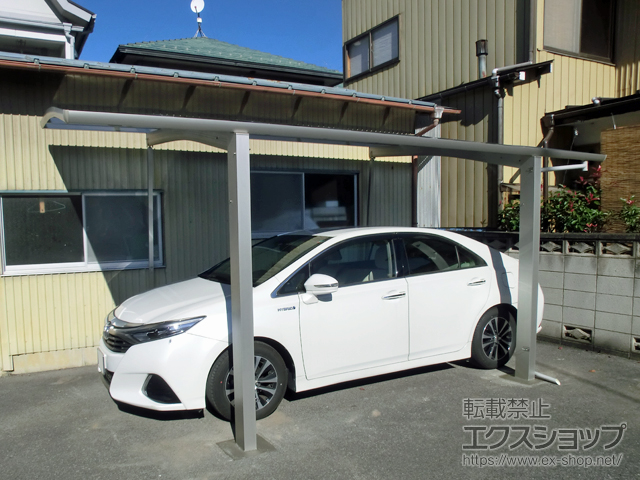 栃木県小山市ののカーポート レイナポートグラン　積雪〜20cm対応 施工例