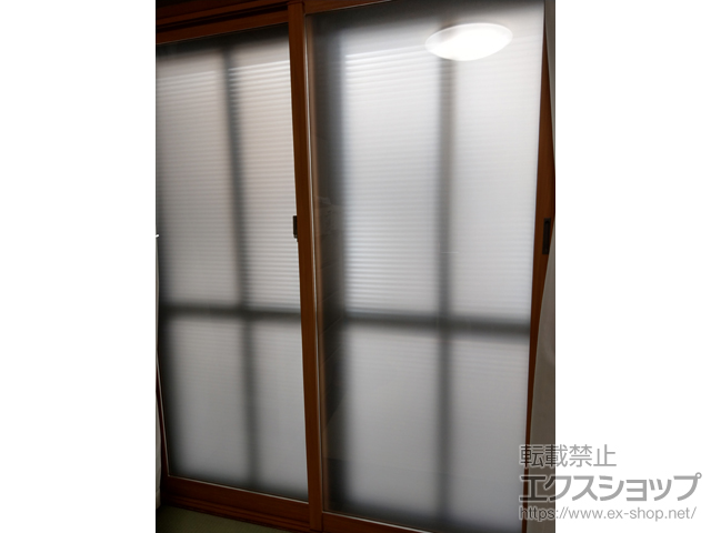 大阪府東大阪市のの二重窓（内窓） インプラス 引違い窓 変則2枚建 施工例