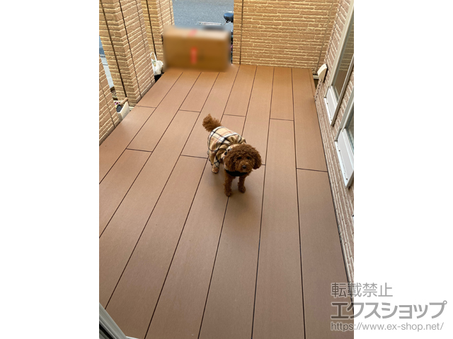 大阪府守口市ののウッドデッキ リウッドデッキ 200 施工例