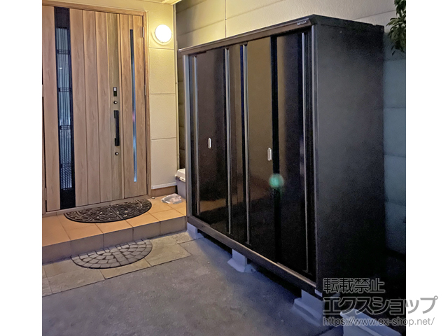 大阪府守口市のの物置・屋外倉庫 ナイソーシスター　1940×720×1903 KMW-197E-CB 施工例